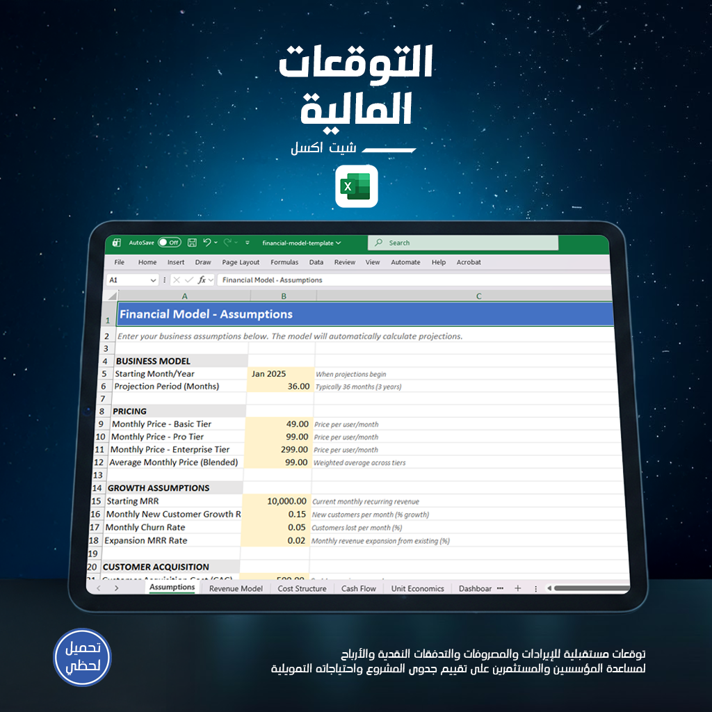 الحزمة الشاملة لبناء STARTUP